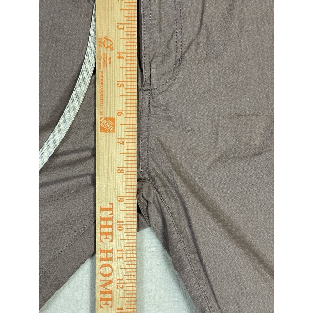 Vuori Ripstop Dura Terra Pants Drawstring Stretch Light Brown Womens Small VW401 - Picture 6 of 14